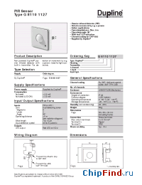 Datasheet G81101127 manufacturer Carlo Gavazzi