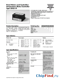 Datasheet LDI35CFXC1XXXX manufacturer Carlo Gavazzi