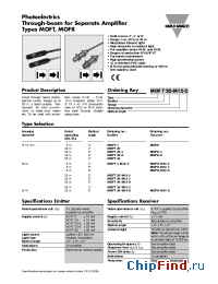 Datasheet MOFR manufacturer Carlo Gavazzi