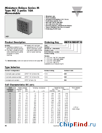 Datasheet MZFA0024810 производства Carlo Gavazzi