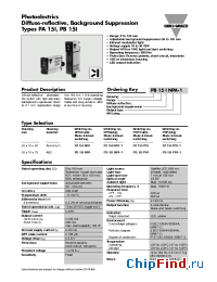 Datasheet PA15INPA-1 manufacturer Carlo Gavazzi