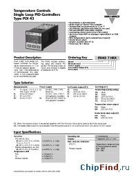 Datasheet PDI42ATHRR3 manufacturer Carlo Gavazzi