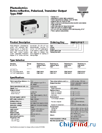 Datasheet PMP6PI manufacturer Carlo Gavazzi