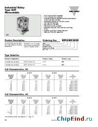 Datasheet RCP11003115120VAC manufacturer Carlo Gavazzi