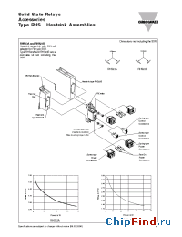 Datasheet RHS301F230 manufacturer Carlo Gavazzi
