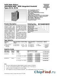 Datasheet RJ1A60A50E manufacturer Carlo Gavazzi