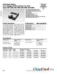 Datasheet RM1A23M25 manufacturer Carlo Gavazzi