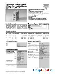 Datasheet S171156415-50 manufacturer Carlo Gavazzi