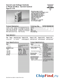 Datasheet S1781562304V manufacturer Carlo Gavazzi