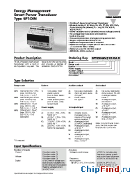 Datasheet SPTDINAV31DXAU производства Carlo Gavazzi