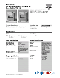 Datasheet TAD1212005A manufacturer Carlo Gavazzi