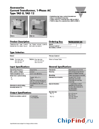 Datasheet TAD1216005A manufacturer Carlo Gavazzi