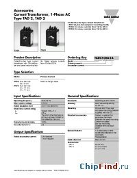 Datasheet TAD22005ATROP manufacturer Carlo Gavazzi