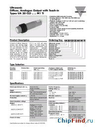 Datasheet UA30CLD20AGM1TI manufacturer Carlo Gavazzi