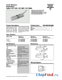 Datasheet VC12RN230 manufacturer Carlo Gavazzi