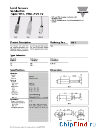 Datasheet VH2 manufacturer Carlo Gavazzi