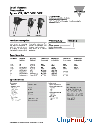 Datasheet VNI3 manufacturer Carlo Gavazzi