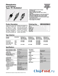 Datasheet VP01EM manufacturer Carlo Gavazzi