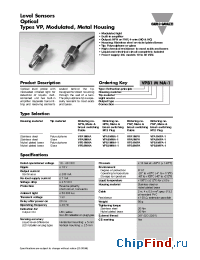 Datasheet VPA1MNA manufacturer Carlo Gavazzi