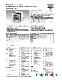 Datasheet WM396AV53HXXXXX производства Carlo Gavazzi