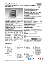 Datasheet WM496 manufacturer Carlo Gavazzi