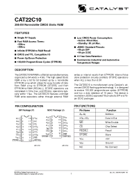 Datasheet 22C10 manufacturer Catalyst