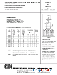 Datasheet 1N4614UR-1 manufacturer CDI Diodes