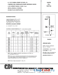 Datasheet 1N4765 manufacturer CDI Diodes