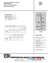 Datasheet 1N485B manufacturer CDI Diodes