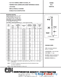 Datasheet 1N4900A manufacturer CDI Diodes