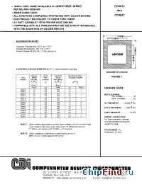 Datasheet CD4625 manufacturer CDI Diodes