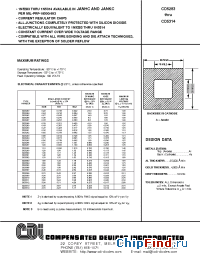 Datasheet CD5283 manufacturer CDI Diodes