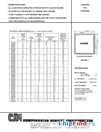 Datasheet CD5334B manufacturer CDI Diodes