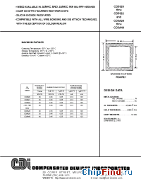 Datasheet CD5820 manufacturer CDI Diodes