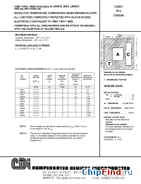 Datasheet CD821A manufacturer CDI Diodes