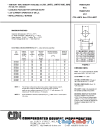 Datasheet CDLL4625 производства CDI Diodes