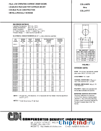 Datasheet CDLL4710 manufacturer CDI Diodes