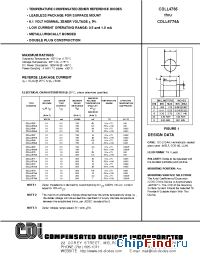 Datasheet CDLL4771A manufacturer CDI Diodes