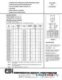 Datasheet CDLL4906 manufacturer CDI Diodes