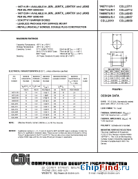 Datasheet CDLL6263 manufacturer CDI Diodes