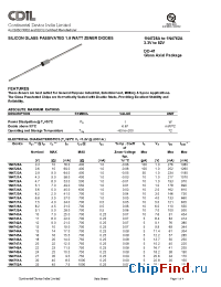 Datasheet 1N4731A manufacturer CDIL