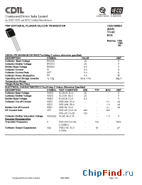 Datasheet CDA1585BC manufacturer CDIL