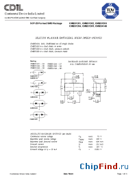 Datasheet CMBD1203 manufacturer CDIL
