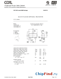 Datasheet CSC2712BLL manufacturer CDIL