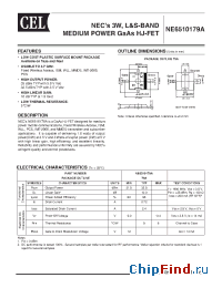 Datasheet NE6510179 manufacturer CEL