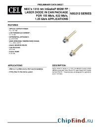 Datasheet NX5312 manufacturer CEL