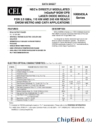 Datasheet NX8563LA589-CD manufacturer CEL