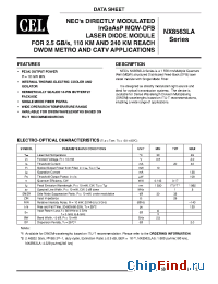 Datasheet NX8563LAS461-CC manufacturer CEL
