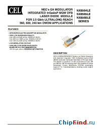 Datasheet NX8564LE6031-BC manufacturer CEL