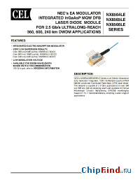 Datasheet NX8565LE6040-CC manufacturer CEL